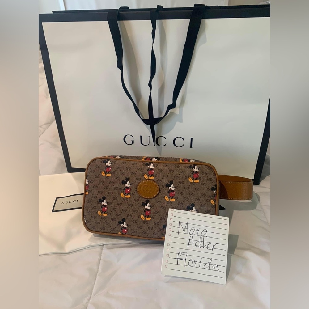 Gucci x Disney GG Supreme Belt Bag